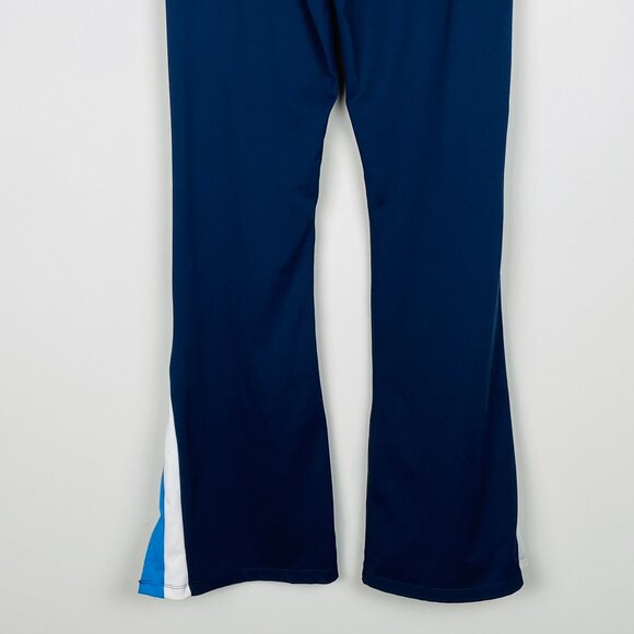 WILO The Label Navy Cobalt Blue Split Flare Leg Athletic Pants, Size S - Picture 7 of 12